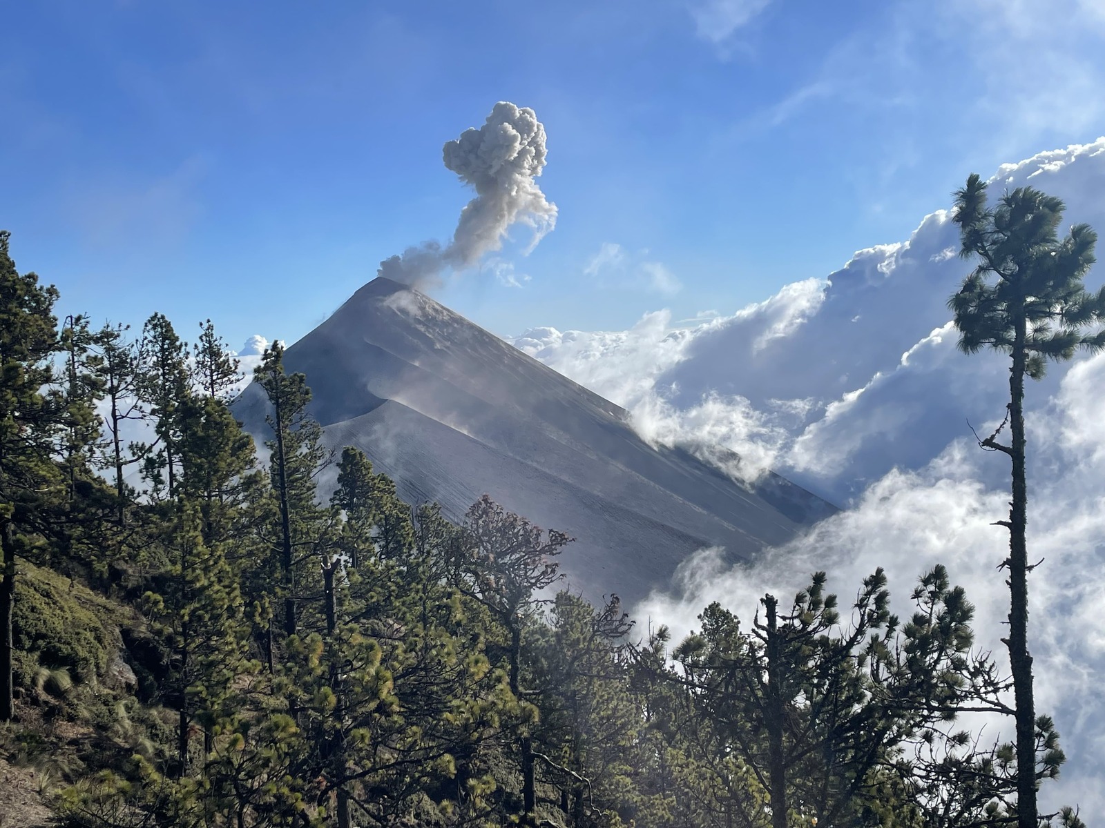 Guatemala Vulkan-Wanderung
